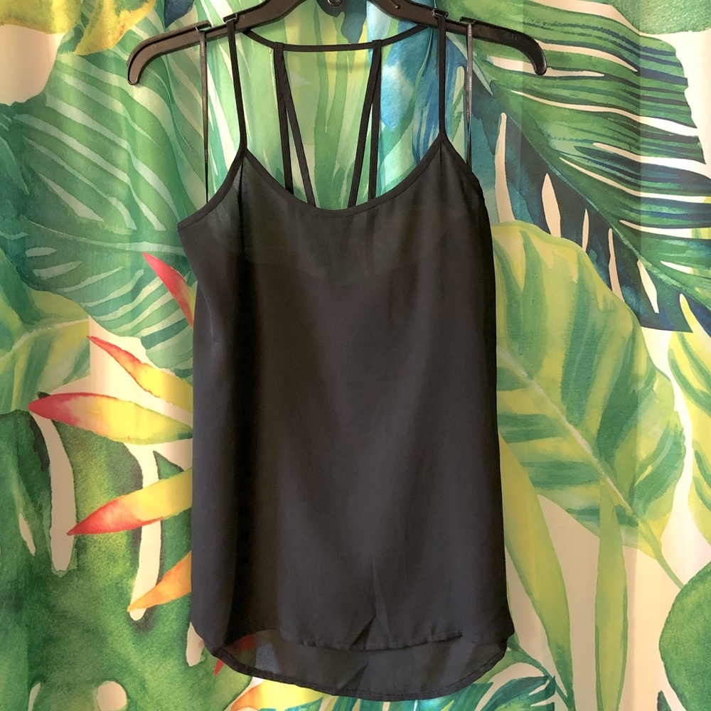 3/$10✨F21 Sheer Strappy Tank